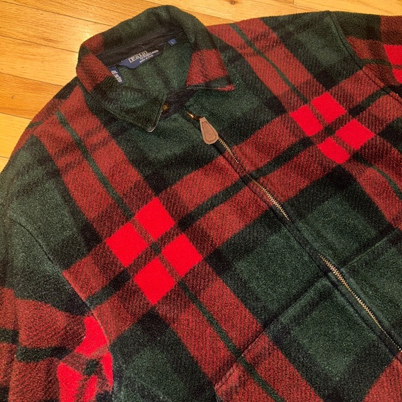 Vintage Polo Sport Polartec Fleece tartan - Picture 3 of 11